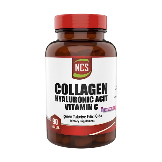 NCS Hidrolize Collagen Kolajen 1000mg Hyaluronic Acid C Vitamini 90 Tablet