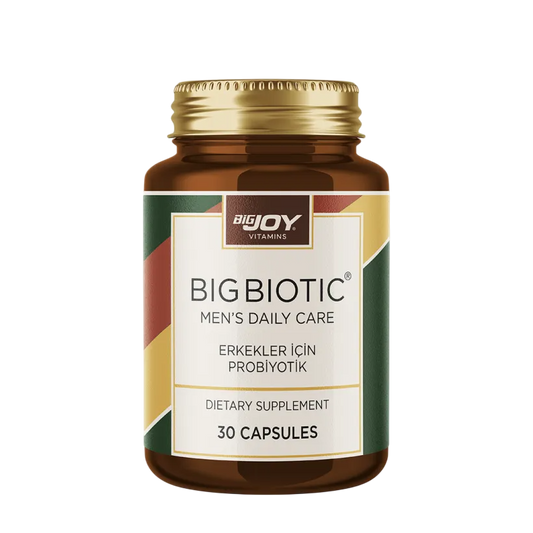 Bigjoy Vitamins Mens Bigbiotic Erkekler için Probiyotik 30 Kapsül