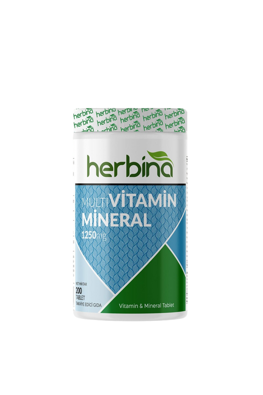 Herbina Multivitamin Mineral 1250mg 200 Tablet