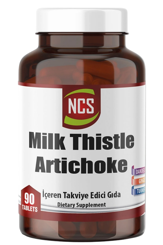 NCS Milk Thistle Deve Dikeni Artichoke 90 Tablet