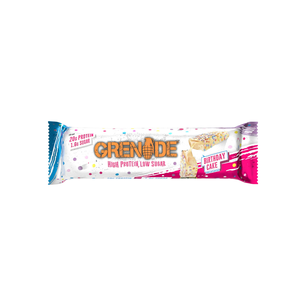 Grenade Birthday Cake Protein Bar 60g x 1 Adet