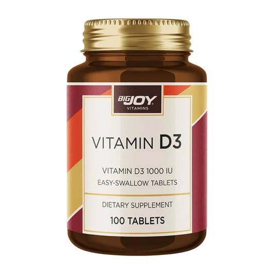 Bigjoy Vitamins Vitamin D3 1000 IU 100 Tablet