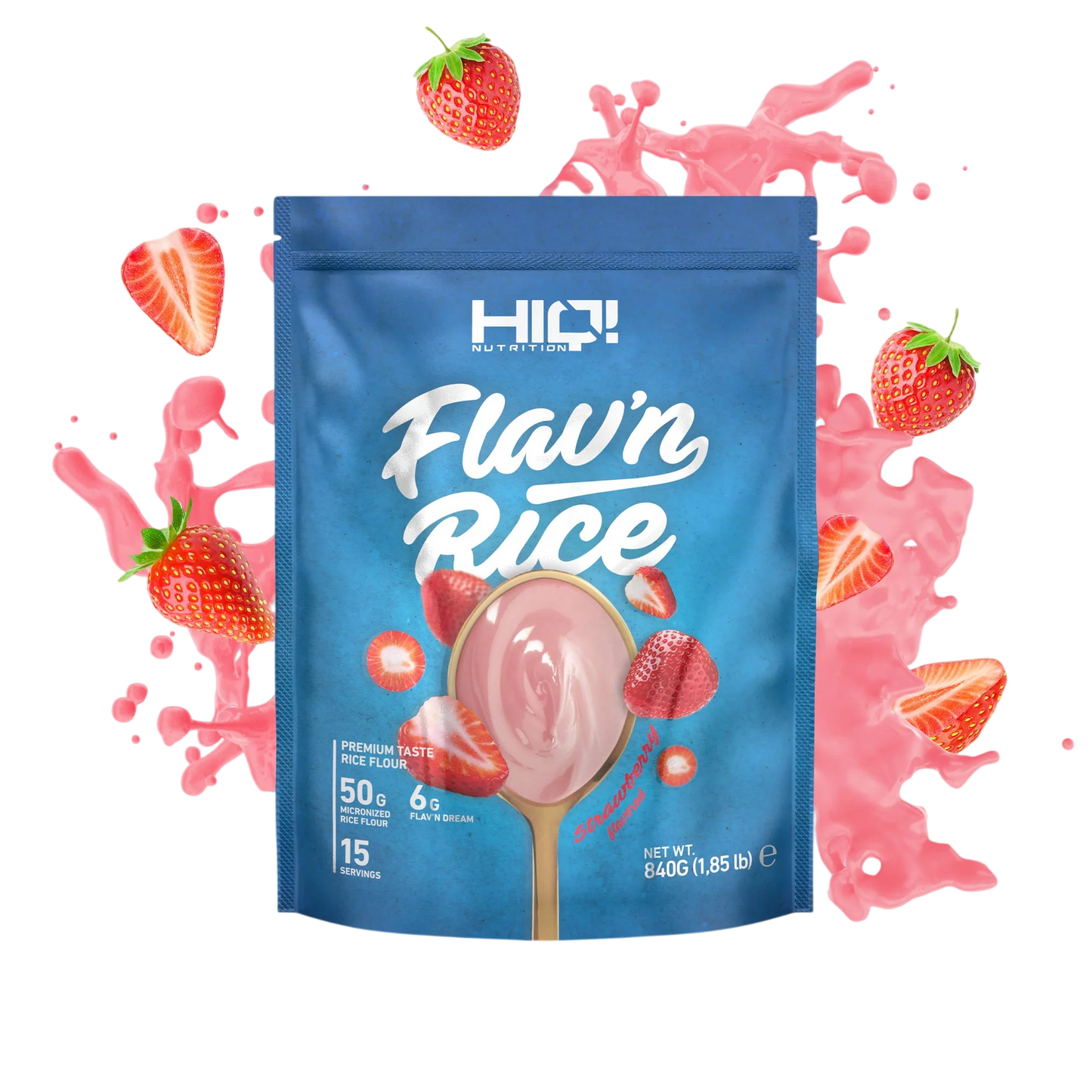 HIQ Nutrition Flav'n Rice Pirinç Kreması 840 Gr