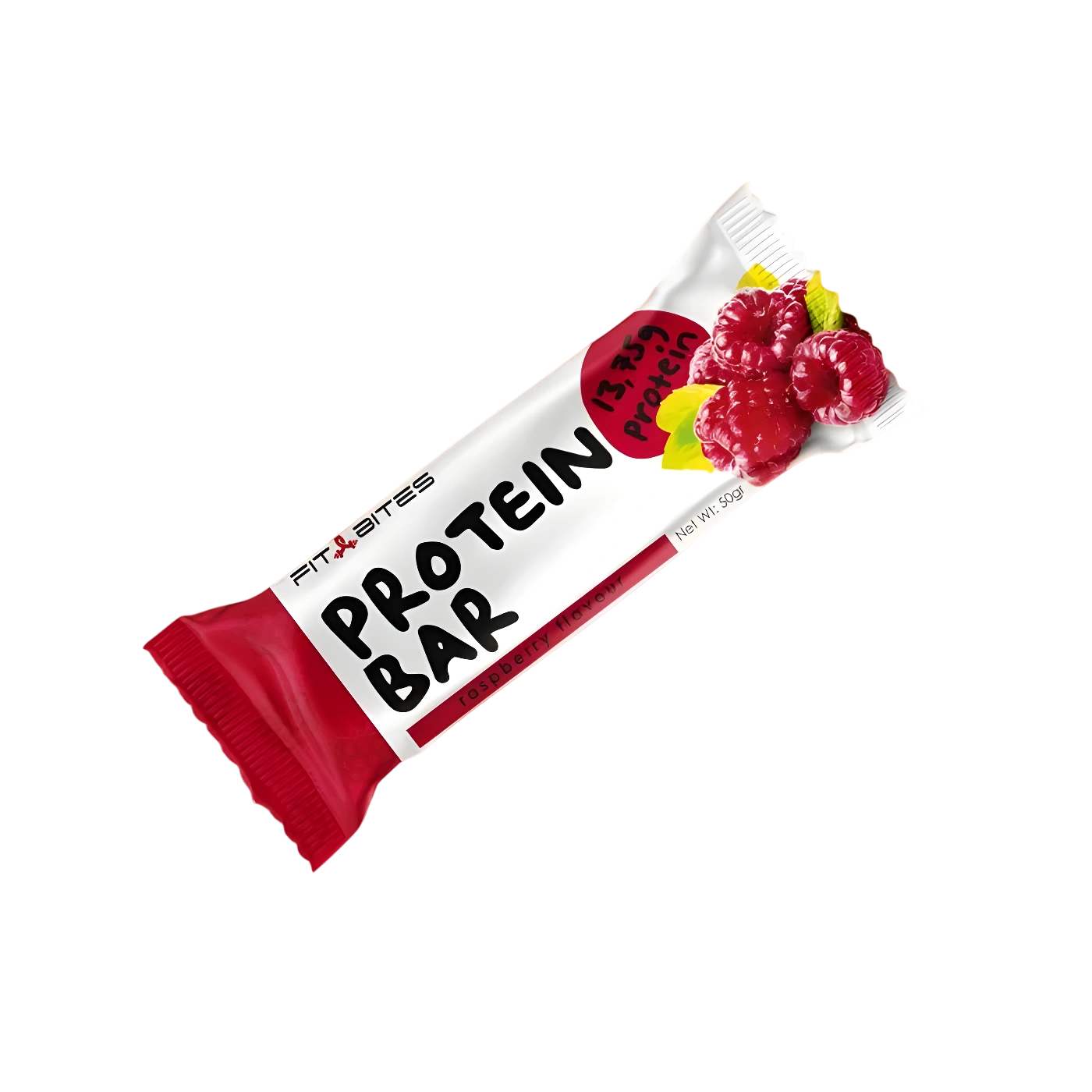 Fit Bites Protein Bar 50gr 12 Adet (Çikolata-Ahududu-Muz-Kurabiye)