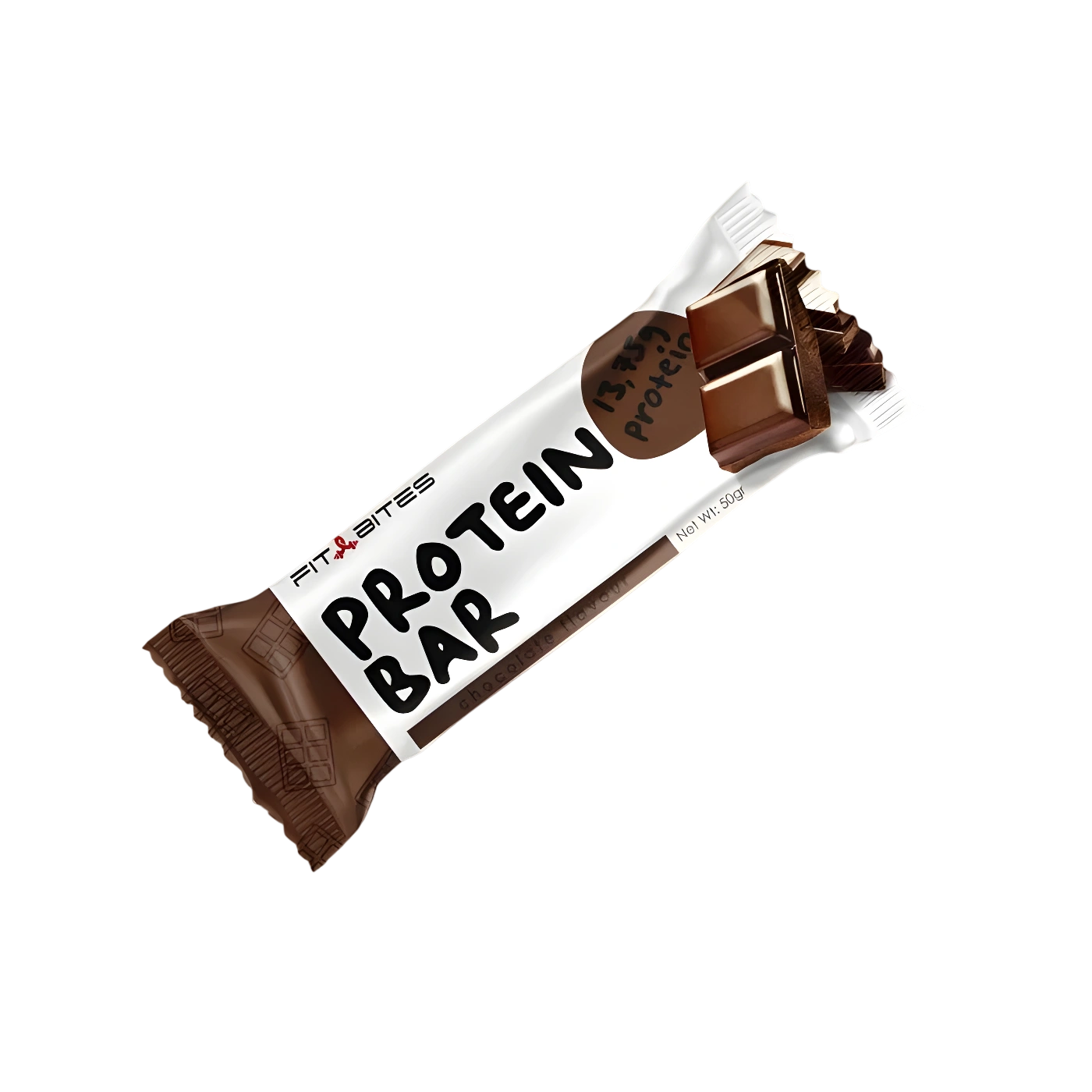Fit Bites Protein Bar 50gr 12 Adet (Çikolata-Ahududu-Muz-Kurabiye)