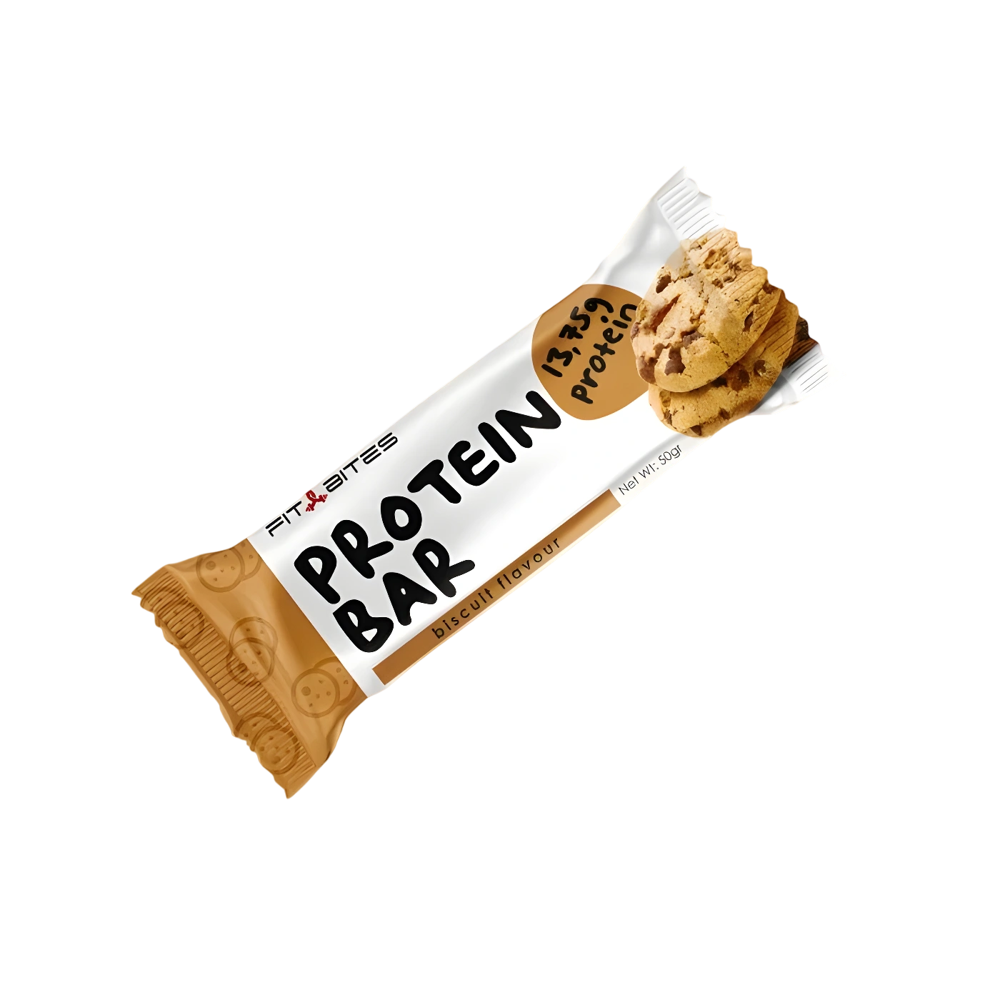 Fit Bites Protein Bar 50gr 12 Adet (Çikolata-Ahududu-Muz-Kurabiye)