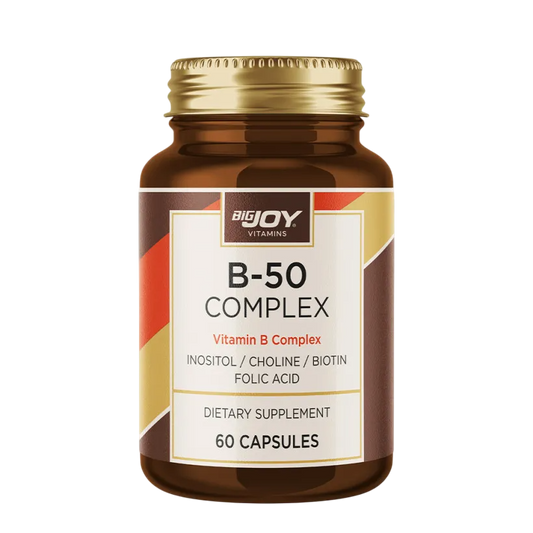 Bigjoy Vitamins B-50 Complex 60 Kapsül