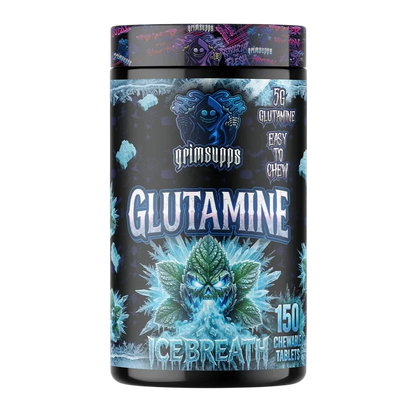 Grimsupps Glutamine ICEBREATH 150 Chew Tablets