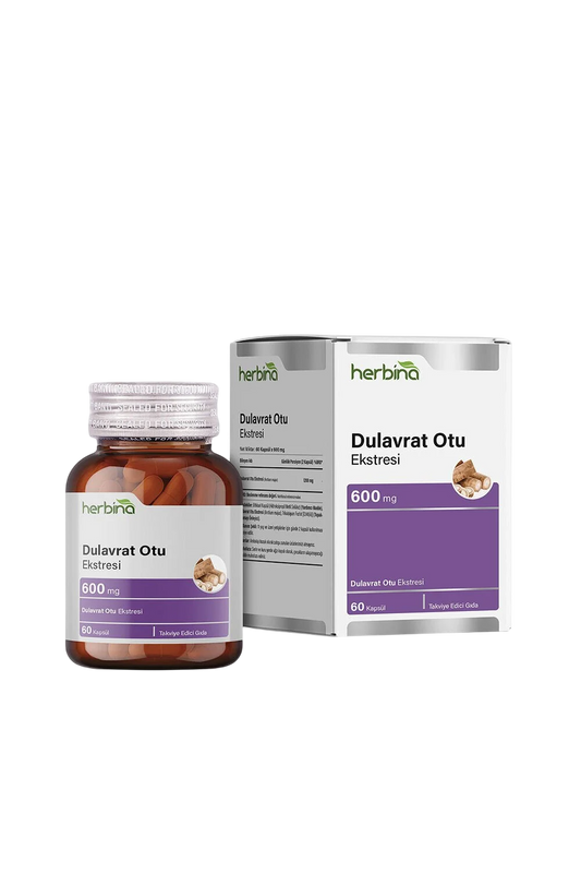 Herbina Dulavrat Otu Ekstresi Takviye Edici Gıda 60 Kapsül