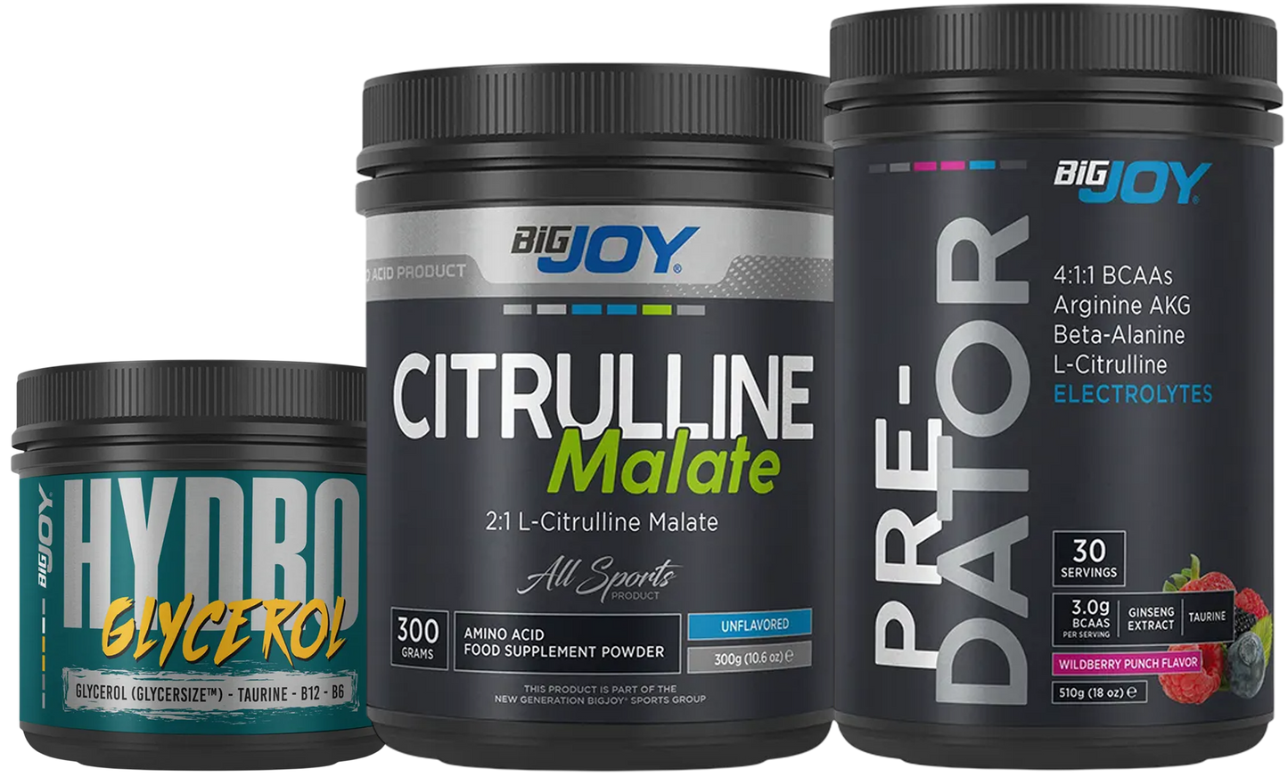 BIGJOY GLYCEROL & CREATINE & PREDATOR SET