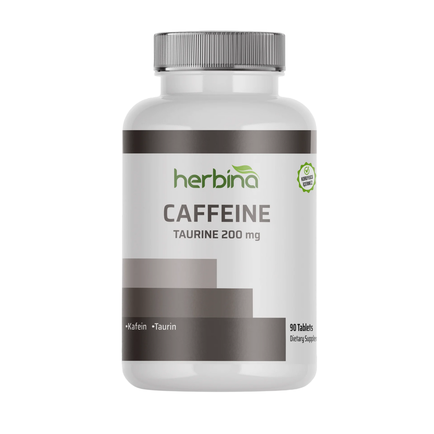 Herbina Kafein + Taurine 90 Tablet