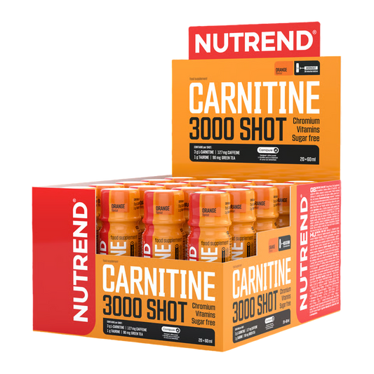 Nutrend L-Carnitine L Karnitin Shot 3000mg 20 Ampul