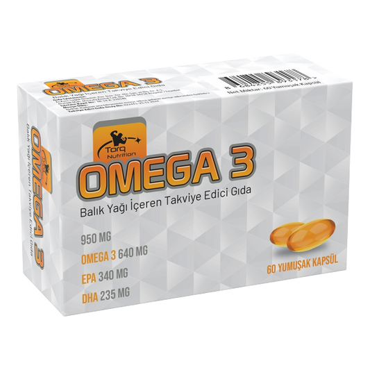 Torq Nutrition Omega-3 60 Yumuşak Kapsül