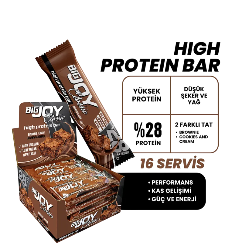 Big Joy Classic High Protein Bar 45 Gr 16 Adet