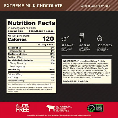 Optimum Gold Standard Whey Protein Tozu 2273 Gr