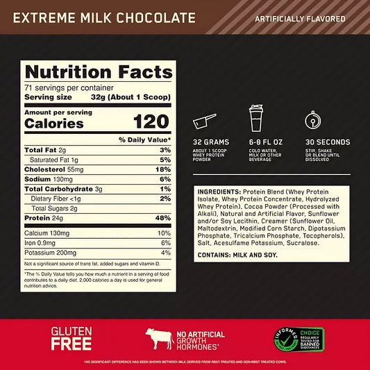 Optimum Gold Standard Whey Protein Tozu 2273 Gr