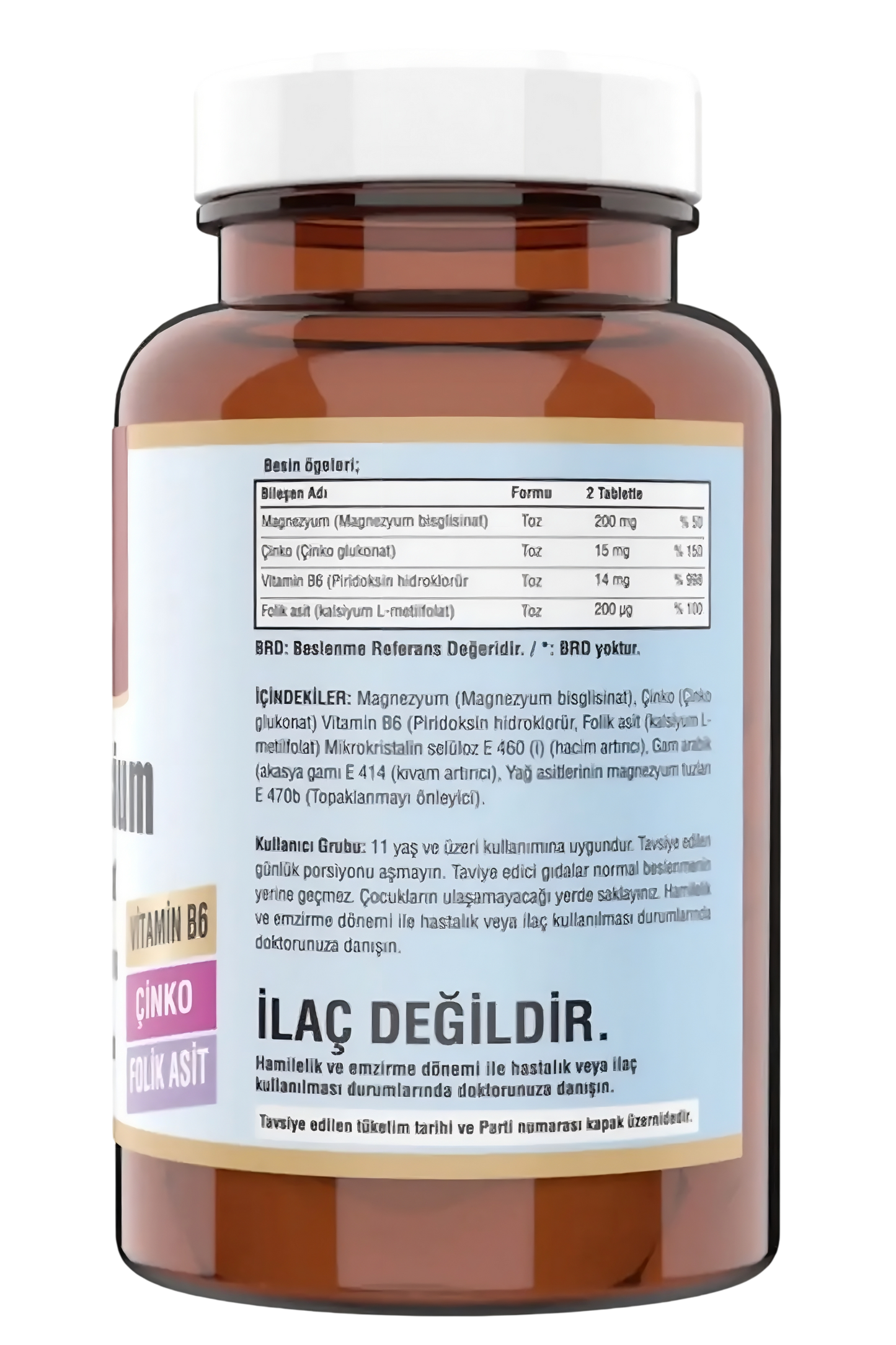 NCS Zma Magnesium Bisglisinat 60 Tablet