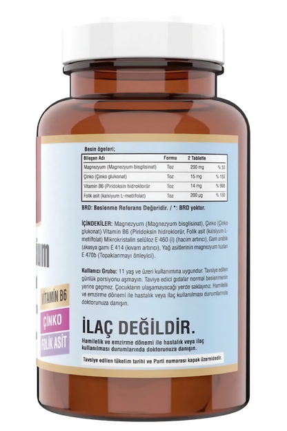 NCS Zma Magnesium Bisglisinat 60 Tablet